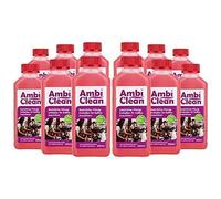 Descalcificador universal AmbiClean para cafeteras automáticas, cafeteras etc. | 100% Naturales | Fabricado en Alemania | Para Jura, Siemens, Delonghi, Krups, Melitta, Bosch y muchos más.| 12x250ml