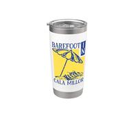 Descalzo en Cala Millor Vaso térmico de acero inoxidable de doble pared