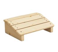 Descanado de pie de escritorio, debajo del reposapiés del escritorio, reposapiés de oficina de madera debajo del escritorio taburete de pie ergonómico reposo para la oficina para la oficina