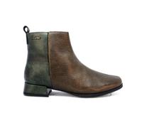 DESCANFLEX - Botines de Piel: El Toque Metálico Que Marca la Diferencia - 22111 para: Mujer Color: Tricolor Talla: 40