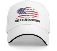 Descansa en Paz Charlie Kirk Gorra de béisbol Gorra de Camionero para Hombre Gorra de Camionero para Mujer