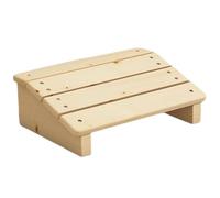 Descanse reposar el reposapiés inclinado debajo del escritorio reposapié de pie de madera taburetes de pie de pie bajo debajo del escritorio reposo para el pie para la oficina sauna en el hogar de e