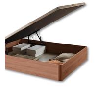 DESCANSIN - Canapé Abatible | Canape para tu Cama | Canapes Abatibles 4 Colores Disponibles | Canape para Camas Matrimoniales o Individual | Canape Gran Capacidad 28cm | Canapé (Cerezo, 180x200)