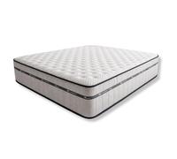 DESCANSIN - Colchón ViscoHybrid 28cm Grosor | Colchón de Muelles Ensacados y Viscoelástica Colchón Firmeza Media para Espalda | Colchones Muelles Ensacados y Viscoelastica (135x180)