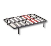 DESCANSIN - Somier con Patas de Acero Anti-Ruido 25cm Altura | Somier para Cama Individual y Camas Matrimoniales Super Resistente y Transpirable | Silencioso +20 Tamaños (120x180)