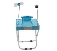 Descanso de Pie de Pedicura Ajustable Profesional con Diseño sin Deslizamiento, Lupa LED y Ventilador Secado - Kit Soporte Pedicura para Todas las Edades para Todas las Edades