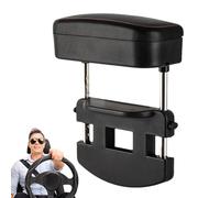 Descanso del brazo para camión, caja de soporte de almohadilla de almacenamiento del reposabrazos para | Extensor de reposabrazos de consola central de altura ajustable de altura, organizador de r