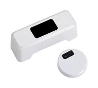 Descarga de inodoro sin contacto, descarga higiénica automática con diseño de ahorro de agua, no tocar el inodoro