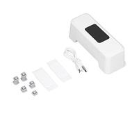Descargador Automático Inodoro, Sensor Infrarrojo Externo 0,25s, IPX5 Impermeable, Batería 2000mAh - Sin Contacto, Ahorro de Agua, Ideal Restaurantes y Espacios Públicos (Blanca)