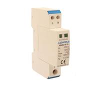 Descargador de sobretensión modular, SPD Tipo 2+3 T2+T3, 1P+1P Solo 1 Módulo DIN, 5kA-15kA 10kV AC275V, IP20 IEC61643-11