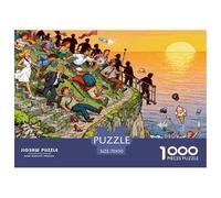 Descargar la película Cinque Terre Cliff Path Slip Puzzle De Madera Impermeable Puzzles De 1000 Piezas Regalos para Adultos Imposible Rompecabezas Decoración del Hogar