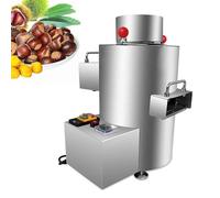 Descascaradora De CastañAs, MáQuina Peladora De CastañAs Comercial, 0,5-2,5 Kg/Vez, Acero Inoxidable, 220 V/12 V, Uso DoméStico/Comercial, Temporizador Y Zumbador, Para CastañA Varios TamañOs(12V)
