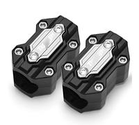 Descendente Accesorios De Bloque De Ajuste De Protección De Parachoques De Motor De Motocicleta Para Trump Speed Triple 1050 Street Triple 675 675 R(Two Silver)
