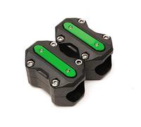 Descendente Accesorios Para Motocicleta, Bloque Protector De Barra Parachoques De Motor Para KAWASAKI Para Versys 1000 650 300X X300 2008 2021(Green)