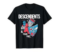 Descendents - Mercancía Oficial - 1987 All Jester Tour Camiseta, Hombre, Negro, XXL