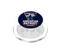 Descendiente de un Patriota Revolución Americana del 4 de Julio PopSockets PopGrip para MagSafe