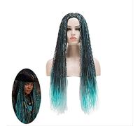 Descendientes 2 Uma Cosplay Peluca Trenzada Sintética Moda Traje Pelucas Para Mujeres