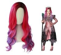 Descendientes 3 mujeres Audrey Cosplay peluca juego de roles disfraz Omber pelucas de cabello sintético para fiesta de carnaval de Halloween AG-105
