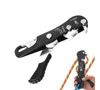 Descensor de escalada, dispositivos de aseguramiento de escalada,Descensor autofrenado | Equipo de rescate de cuerda, controles manuales, accesorios de escalada seguros, dispositivos de aseguramiento