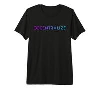 Descentralize Crypto Web3 Blockchain Moneda DAO NFT P2P IOT Camiseta Premium