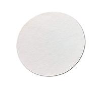 Deschem - Filtro de membrana de polipropileno, 90 mm, 0,10 g, diámetro exterior 9 cm, fabricado en polipropileno, 50 hojas/lote