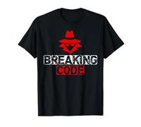 Descifrando Código Hacker Espía Humor Programador Camiseta