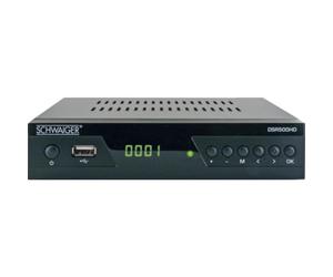 Descodificador Schwaiger DSR500HD Full HD Cable Negro