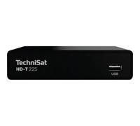 Descodificador TechniSat HD-T 225 Terrestre HD DVB-T/T2 H.265 HEVC Negro