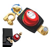 Desconectador de Bateria 180 °, Interruptor de Batería ON-OFF, 12V Corta Corriente Bateria, Aislador de Batería Interruptor de Apagado, Desconectador de Bateria Coche, para Vehículo Barco camper