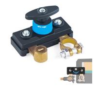 Desconectador de Bateria Coche, Corta Corriente Bateria 12V 24V Coche Desconectador de Bateria Moto, Cortacorrientes Bateria Coche para Autos Camiones Caravanas Barcos VehíCulos Todo Terreno y Motocic