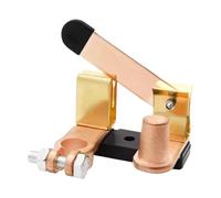 Desconectador De Batería, Control De Desconexión De Terminal Negativo, Kit de Terminal Aislador de Corte para Coches Barcos Caravanas Camiones Vehículos