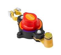 Desconectador de Batería de Coche Doble cabezal, 5 posiciones, corte motor | Botón de gestión automática de batería camión autocaravana remolque tractor todoterreno overlanding conducción