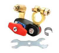Desconectador de Batería para Automóvil,Desconector de Terminal 12-48V,Desconector de Batería para Automóvil | para uso en Marina, Bote, Hogar, Electricista, Ingeniería, Inspección, Vehículo, ATV