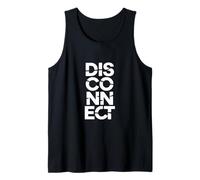 Desconectar | Digital Detox Authentic Living Tech Minimalismo Camiseta sin Mangas