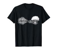Desconectar para reconectar Cotización Minimalista de desintoxicación Digital Camiseta