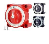 Desconexión de batería de 2, 3 o 4 posiciones, interruptor de 12 V, aislador, corte de batería para autocaravana, camión, barco, caravana, 1 pieza(10)