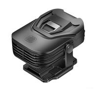 Descongelador automotriz de 150 W 12 V para el hielo del parabrisas y la gestión de la condensación en tipos de vehículos de 1 batería (negro plateado)