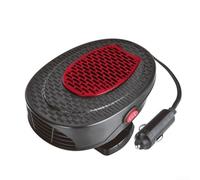 Descongelador de calentador de coche de 12 V 150 W, modo dual para un desempañamiento eficiente de la ventana y flujo de aire de calentamiento rápido con funcionamiento de bajo ruido (rojo)