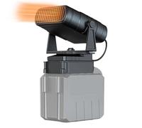 Descongelador Del Calentador Del Automóvil - Calentador Portátil Dels Espacio De ABS RV De 5 Pulgadas | Desempañador De Calefacción De Ventana Para Camping, Oficina, Habitación, Camión, Furgoneta