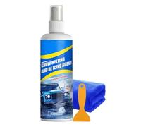 Descongelante para parabrisas, 100 ml, agente rápido para la eliminación de la nieve | Spray descongelante parabrisas con raspador y toalla - Para vehículos camiones SUV durante el invierno con hielo