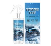 Descongelante Para Parabrisas De Automóvil,Limpiador Anticongelante 100 ml | Spray de Acción Rápida para Derretir Hielo en Parabrisas de Coche,Para Espejos Ventanas Cerraduras Faros Y Sellos En Invier
