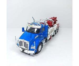 DESCONOCIDO 1/43 Camión Truck Trailer Kenworth T880 2015 Depann 2000 Grúa Asistencia USA Estados Unidos