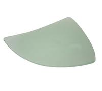 Desconocido BANDEJA PLATO PRESENTACION TRIANGULAR CRISTAL FROST MATE MEDIANO