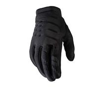 Desconocido Brisker 100% Glove Guantes, Unisex-Adult, Black/Grey, S