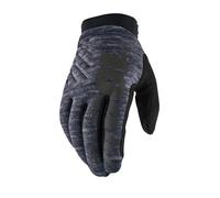 Guantes de Cross 100% Brisker GrisS Gris