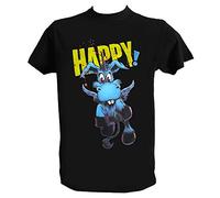 Desconocido Camiseta Happy Serie Hombre Niño Unicornio Nick Sax Series TV, Hombre - M