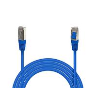 Desconocido Cordon réseau RJ45 Cat. 6 100% Cuivre blindé FTP Bleu 10.00 m