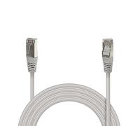Desconocido Cordon réseau RJ45 Cat. 6 100% Cuivre blindé FTP Gris 7.50 m
