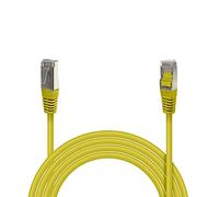 Desconocido Cordon réseau RJ45 Cat. 6 100% Cuivre blindé FTP Jaune 2.00 m