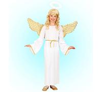 W WIDMANN MILANO Disfraz niño ángel – vestido para Navidad, Belén y Carnaval